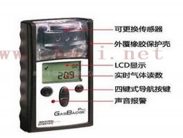 美國英思科ISC GasBadge?Pro氧氣檢測儀 單一可燃?xì)怏w報警器